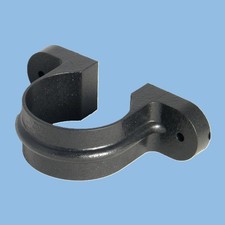 Floplast 68mm Cast Iron Effect Gutter Downpipe Pipe Clip. Stock Clearance.