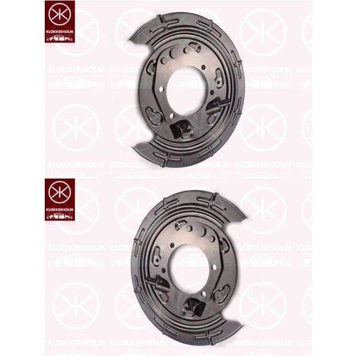 Brake backing plate dust - backing,