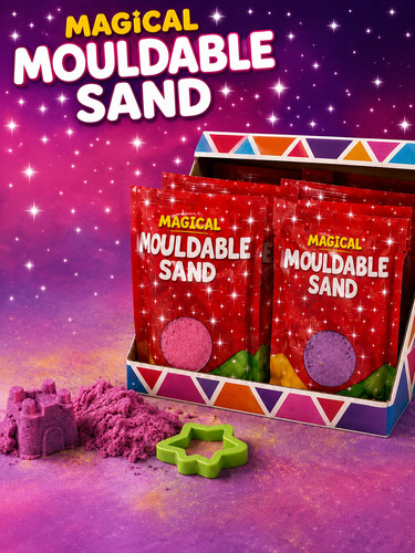 Magical mouldable sand - magical,