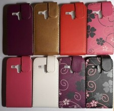 Vertical style PU leather flip
