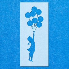 Banksy Girl Bunch Balloons