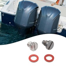 Outboard Engine Drain Screw