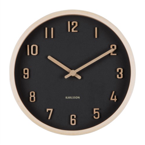 30cm round clock karlsson - 30cm,