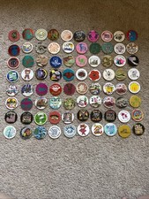 Huge 80 Pogs Lot Collection