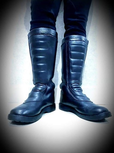 Men midcalf motorcycle police - men,