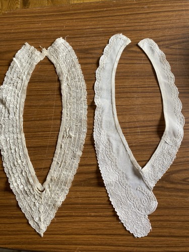 Antique fashion lace collars - fashion,