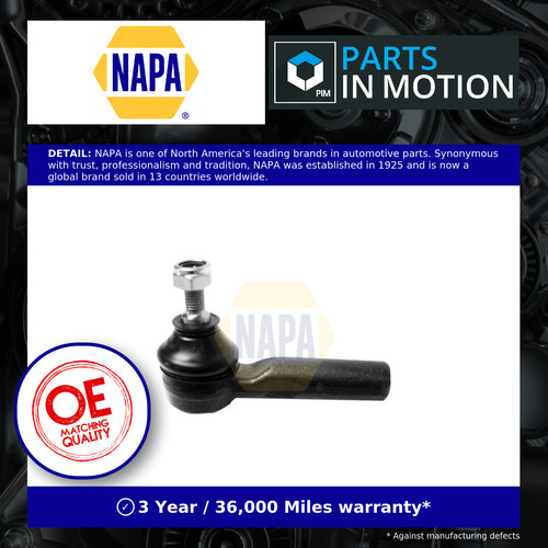 Tie track rod - track, end