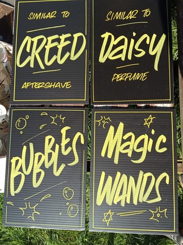 Market trader stall - a4,