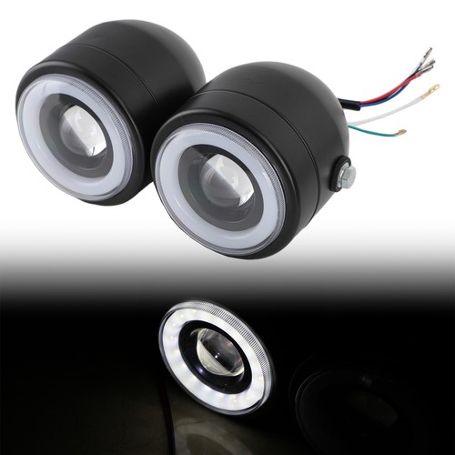 Black twin headlight - twin,