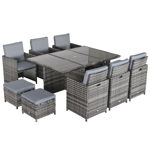 Seater rattan cube garden - 10,