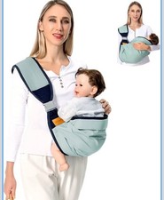 Baby Sling Carrier, Baby Carrier Newborn to Toddler(7-45lbs)