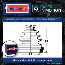 CV Joint Boot fits CHEVROLET TRAX 1.6 Front Inner 2012 on LDE C.V. Driveshaft