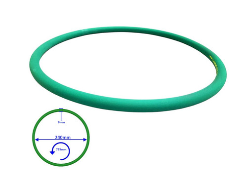 Pizza group 785mm green - group,