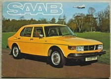 SAAB RANGE Car Sales Brochure