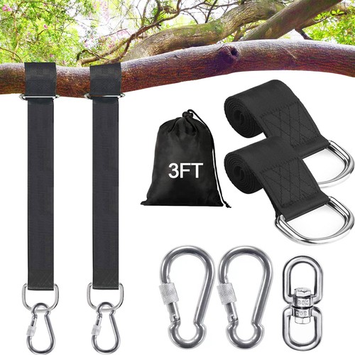 Safe tree swing hanging - safe, straps