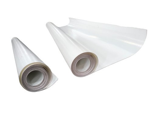 White repair curtain material - white,