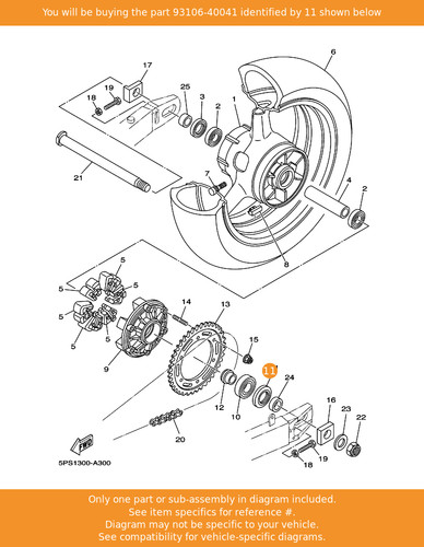 Yamaha oil seal - oil, seal,