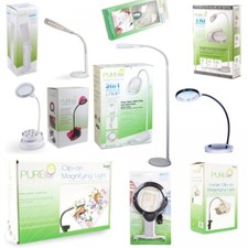 PURElite Floor, Table Desk Lamps & Magnifier Magnifying Lamp Craft Sewing