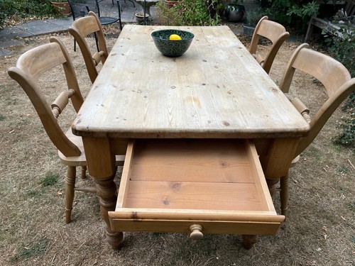 Farmhouse kitchen table and - kitchen,