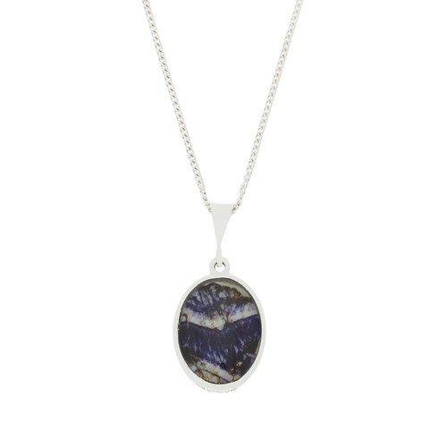 Derbyshire blue john and - john, jet
