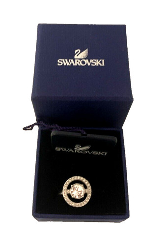 Swarovski halo ring - swarovski, cz
