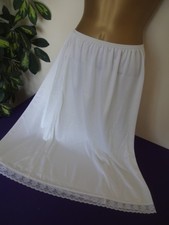 White Nylon UnderskirtsHalf