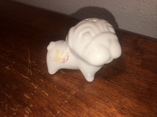 Pug bulldog salt and pepper - salt,