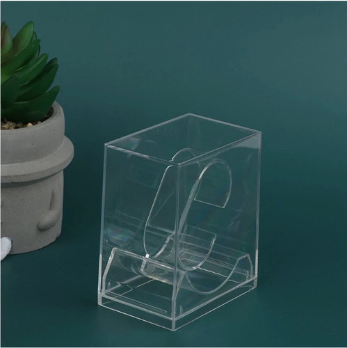 Clear acrylic watch display - clear,