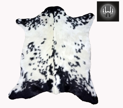 Goat hide rug natural - goat,
