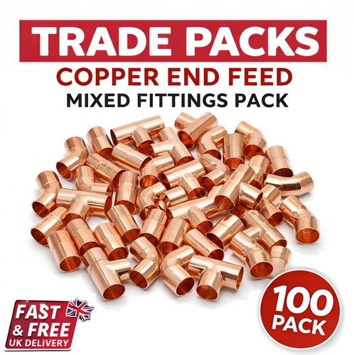 100 15mm copper end - 15mm,