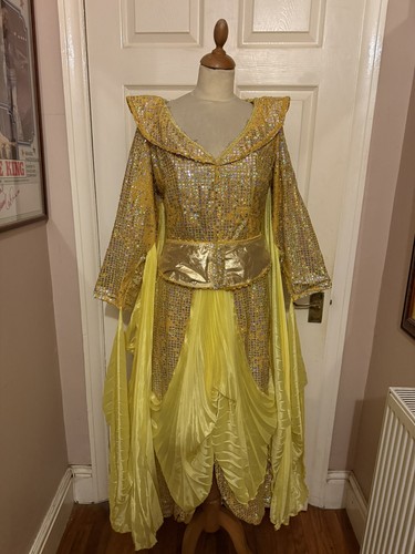 Womens gold aladdin genie - womens,