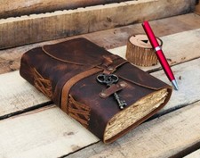 Leather Journal-Handmade