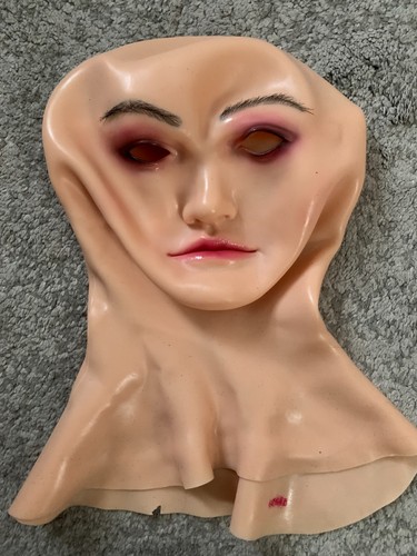 Realistic female silicone mask - realistic,
