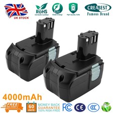 2x 4000mAh 18V Li-ion Battery