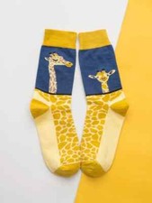 Ladies Giraffe Novelty Socks