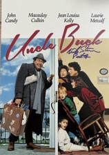 Uncle Buck 11x17 Movie Poster Signed By Mike Starr( Pooter Insc ) JSA