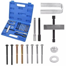 14Pcs Steering Wheel Lock Plate Puller Compressor Remover Installer Kit Tool Set