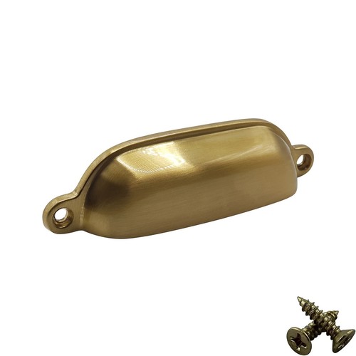 Brushed brass kitchen cabinet - brushed,