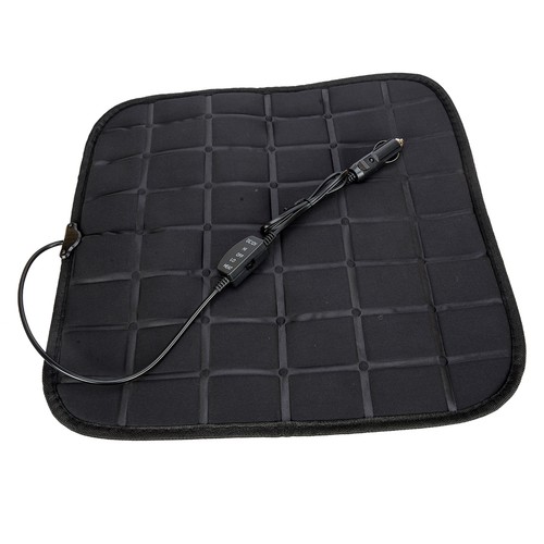 Heated car seat cover cushion - heated,