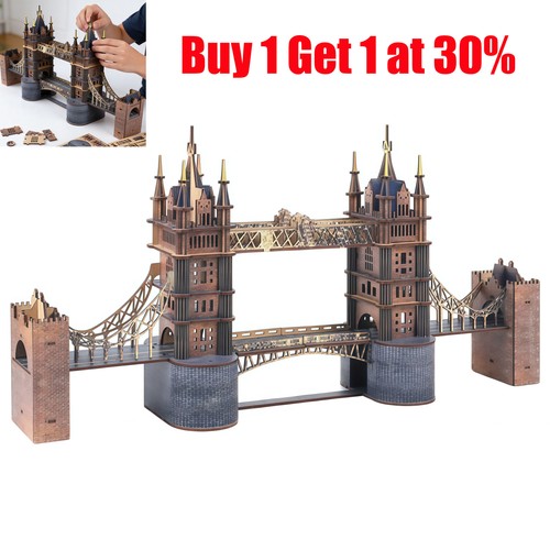 London bridge wooden puzzle - london,