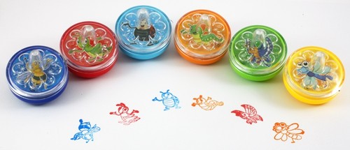 Insect spinning top stampers - insect,