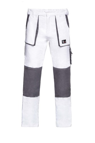 White trousers work painters - white,