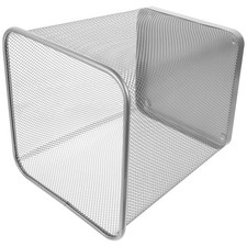  Mesh Waste Basket for Office Wastebasket Metal Dustbin Small Desk Trash Can