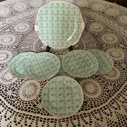 Vintage pretty cream tea - cream,