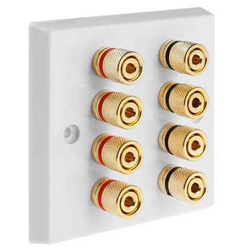 Speaker wall plate dual - plate, 4.0