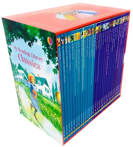 Usborne reading library - my,
