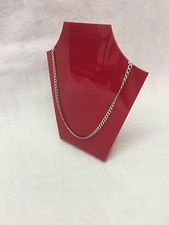  RED PERSPEX ACRYLIC FORMED NECKLACE JEWELLERY STAND DISPLAY ...NEW