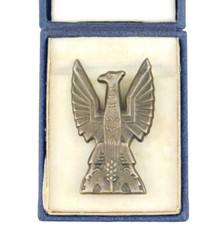 3724 WW2 POLISH ARMY CAP BADGE