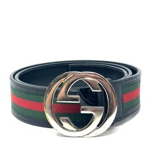 Pre-Owned Leather and Fabric