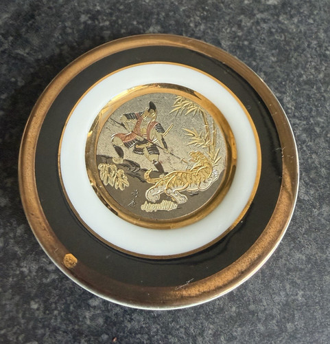 Unmarked art chokin 24k - of,